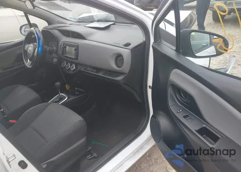 2017 Toyota Yaris L из США, поврежденный, VIN VNKKTUD32HA078479